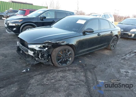 2015 Audi A6 2.0T Premium from USA, damaged, VIN WAUGFAFC0FN009617